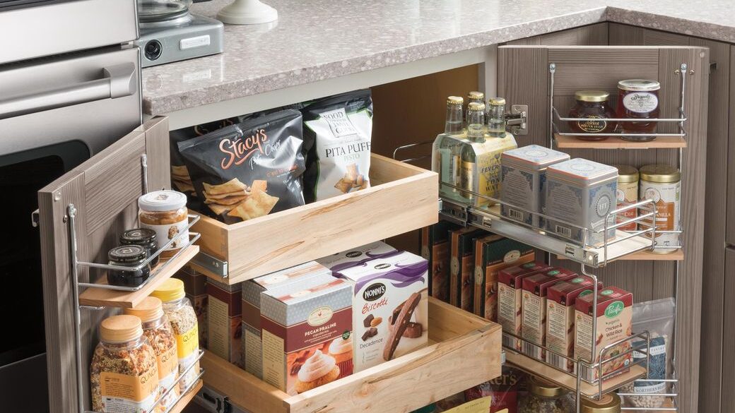 under sink kitchen organizer storage