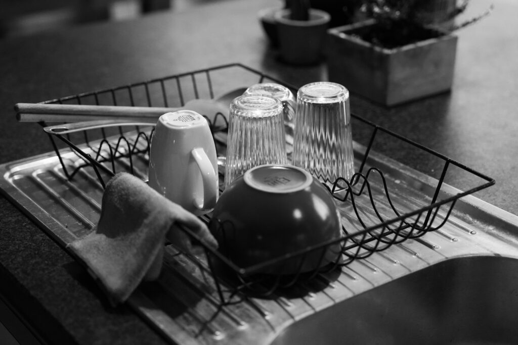 dish drying rack for small kitchen countertop